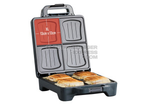 Appareil à croque monsieur 1600w gris anthracite quatuor `dwich xl frifri fri1604016grp FRI1604016GRP