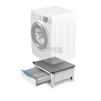 Socle avec étagère pour machine à laver - BASE SPACE EXTRA