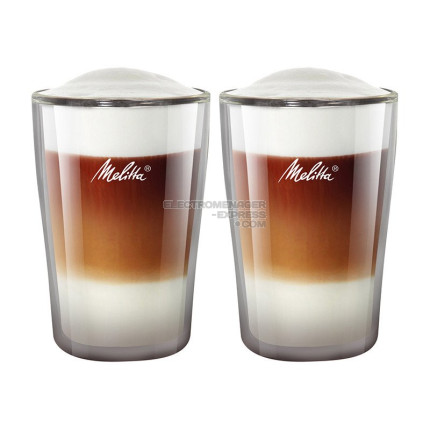 Verres latte macchiato 300ml 2